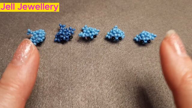 МИНИ КИТ из бисера🐳. + (Eng. Version 22:05). MINI Beaded WHALE🐳. #diy #jelljewellery
