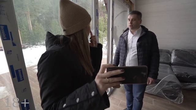 Необычный дом шалаш с панорамными окнами Deceuninck в сюжете канала «Эпоха Застроя»