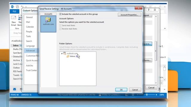 How to change the name of an Outlook.com mailbox in Microsoft® Outlook 2013 смотреть онлайн