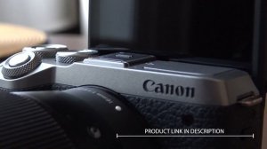 BEST 4K camera for YouTube: Canon EOS M6 Mark ii