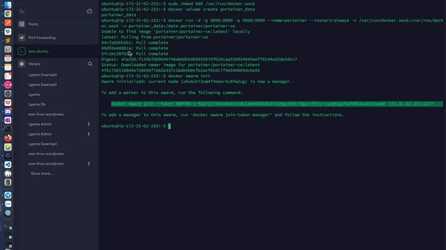 Cài đặt Portainer trên docker - ubuntu - web5dev смотреть онлайн