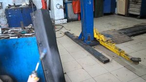 SsangYong Kyron -ремонт накладки порога