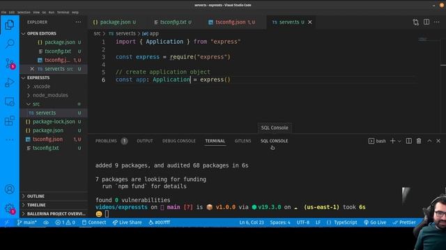 AM Coder - Setting up an ExpressJS Project with Typescript from Scratch