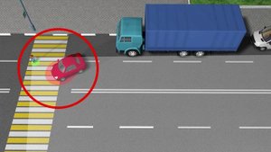 Дорожная ловушка: Стоящий автомобиль