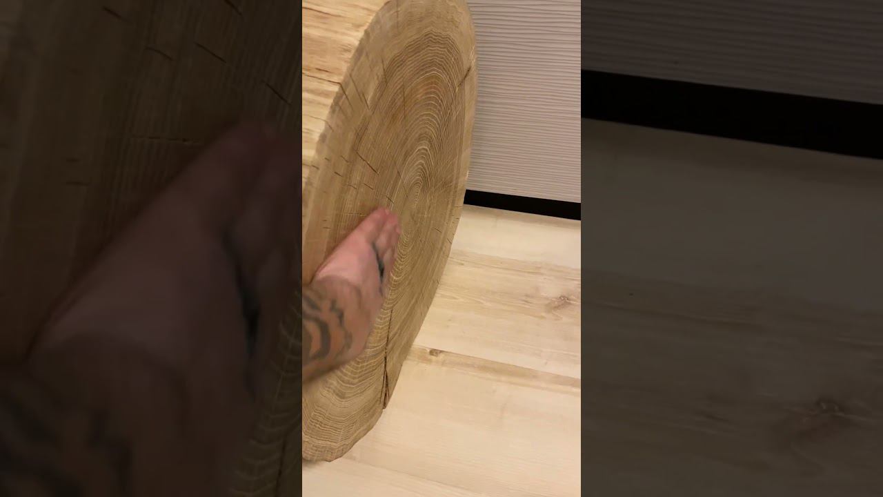 Как правильно высушить Дуб, чтобы потом не выгибало и как обрабатывать??!! смотреть онлайн