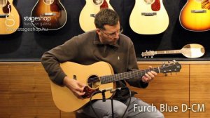 Furch Blue D-CM demo in Stageshop