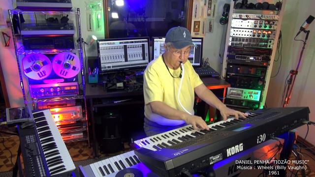 WHEELS ( BILLY VAUGNH ) KORG I30 COVER смотреть онлайн