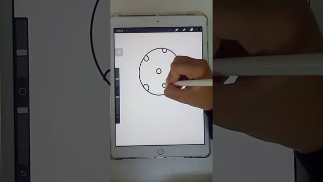 How to draw cookies ? in procreate