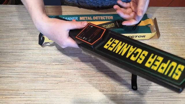 ? РУЧНОЙ  ДОСМОТРОВЫЙ МЕТАЛЛОДЕТЕКТОР ? SUPER SCANNER ? ОБЗОР И ТЕСТИРОВАНИЕ ? // Кабанчик 24