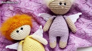Амигуруми: схема Купидончик | Игрушки вязаные крючком
