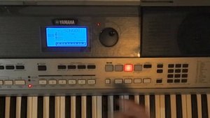 Yamaha PSR E443 запись мелодии с последующей загрузкой в USB флеш устройство. Часть (1).