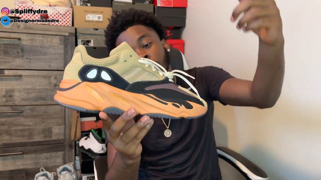 YEEZY BOOST 700 ENFLAME AMBER ON FEET REVIEW! 🔥 THE NEW WAVERUNNER?