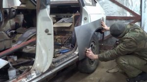 Ремонт автомобиля Москвич 2141. Часть 1, кузов. Car repair Moskvich 2141. Part 1, body.
