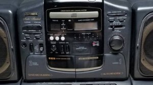 Бумбокс Fisher PH-D380 Stereo CD-AM-FM-Двойная кассетная дека-Китай-1992-1993-год