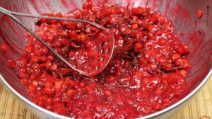 Калина перетертая с сахаром на зиму
