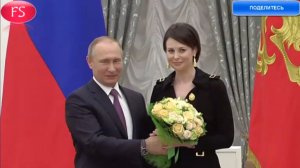 Путин вручил в Кремле государственные награды