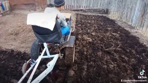 самодельный минитрактор с двигателем от мотоблока 7лс