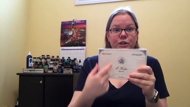 J. Herbin Ink Blotter review and demo! смотреть онлайн