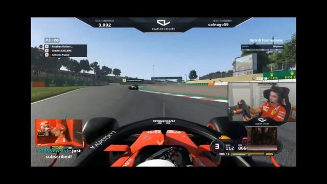 CHARLES LECLERC F1 VIRTUAL GRAND PRIX LIVE! SPANISH GRAND PRIX! смотреть онлайн