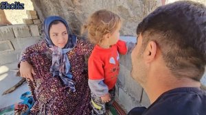 Nomadic life in the farm: building a nomadic building, cooking lunch and giving offerings