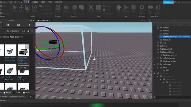 HOW TO MAKE AN ADVANCED ROBLOX CAR SPAWNER!!! *Check description* смотреть онлайн