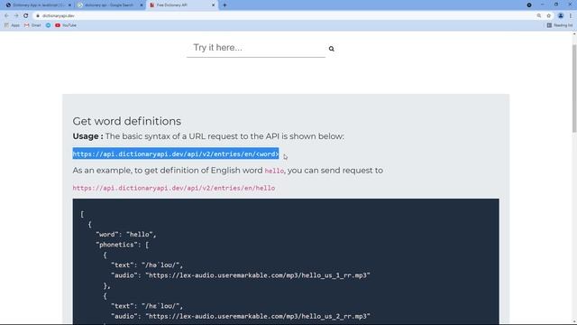 Build A Dictionary App in HTML CSS & JavaScript смотреть онлайн