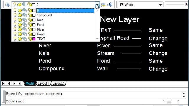How to Rename Layers by Selection using Lisp | in AutoCad | LISP Program | CadType | LISP | CTL16