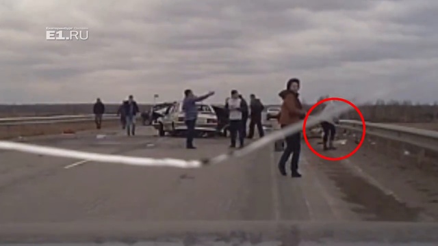 После ДТП очевидцы ограбили пострадавших