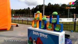 Angry Birds аренда аттракциона в Новосибирске