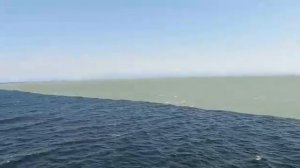 Пресная и соленая вода , не совместимы! ?