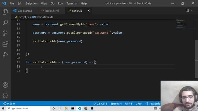 Javascript Promises Project to Handle Client Side HTML5 Form Fields Validation With Custom Messages смотреть онлайн