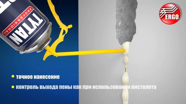 TYTAN пена монтажная STD с новым аппликатором ERGO смотреть онлайн