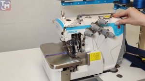 Jack E4S-6-03 - Стачивающе-обметочный шестиниточный оверлок