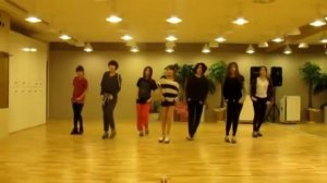 T-ara 'Lovey Dovey' mirrored Dance Practice