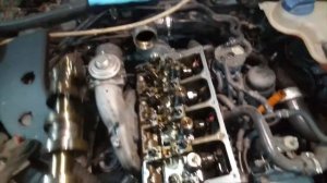 VW 1.9TDI 2001г, замена распредвала.