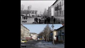 Белогорск Амурская область ретро кадры  в сравнении с новыми
