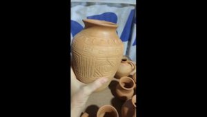 Обжиг керамики. Эксперимент в яме с опилками!