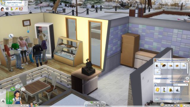 The Sims 4 - Моя пекарня -32 часть смотреть онлайн
