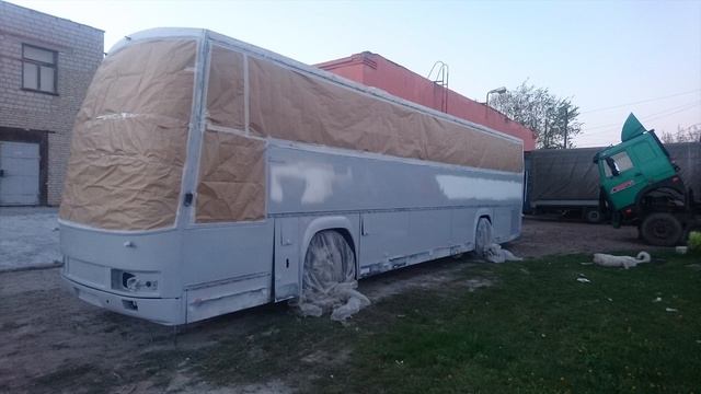 Ремонт автобуса DAF SB 3000 SMIT