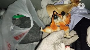 Обогащаюсь на мусорках  Москвы. "Новогодние игрушки, свечи и хлопушки.... "