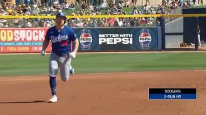 Dingers are SO BACK! Dodgers' Kevin Padlo hits the FIRST HOMER of Spring Training!