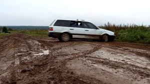 VW Passat полностью в грязи! Краш-тест!