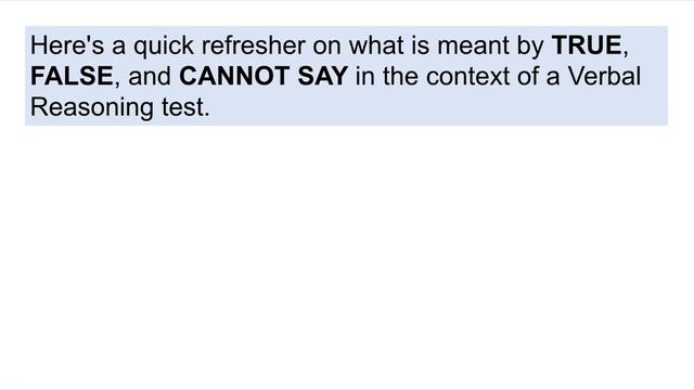 VERBAL REASONING TEST Questions & Answers! (Tips, Tricks and Questions!)