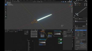 Glowing Sword Animation Eevee and Cycles Blender Tutorial - Part II