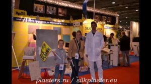 SILK PLASTER - шелковая штукатурка на выставке Batimat 2015 в Париже, Франция