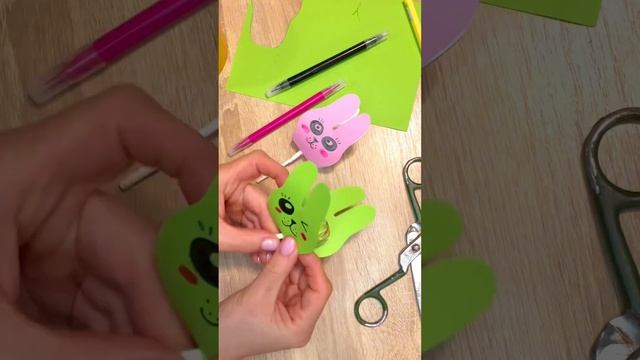 Зайка сюрприз ??? #творчество #творчествосдетьми #творческийпроцесс смотреть онлайн