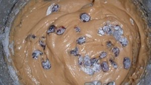 Медовые кексы с клюквой