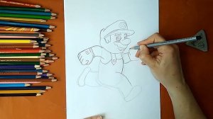 Как нарисовать Супер Марио. Онлайн-школа рисования "Малевашки"