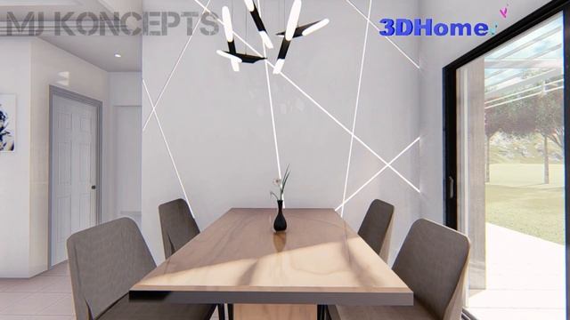 6.5 x 8 METERS | SMALL HOUSE DESIGN | 2 Bedroom Bungalow House смотреть онлайн