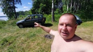 Отдых на Пестовском вдхр., день первый